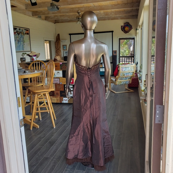 Emily in Paris Inspo: Flirt by Maggie Sottero Strapless Formal Dress - Picture 5 of 8